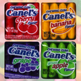 thumbnail image 3 of Canels Fruit Tasting Gum Green Apple Grapes Banana Cherry Flavored Kids Fruity Chewing Gums Party Favor Treats Stocking Stuffer Gifts on Birthday Christmas Halloween, 20ct Each Box - Set of 3, 3 of 7