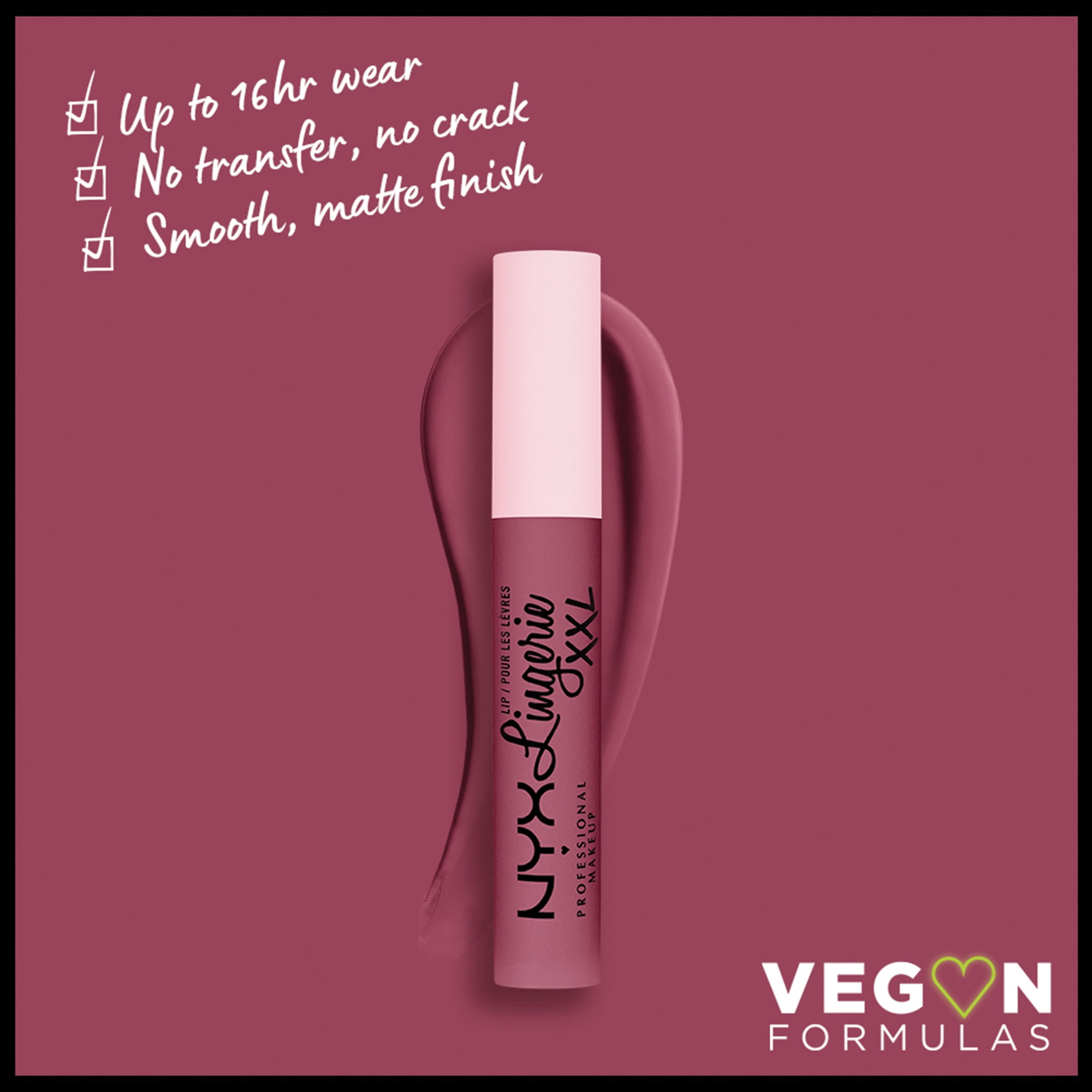 NYX Professional Makeup Lip Lingerie XXL Liquid Lipstick, Unlaced, 0.13 fl.  oz. 