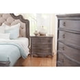 thumbnail image 4 of American Woodcrafters Genoa Antique Gray Wood 3-Drawer Nightstand, 4 of 5
