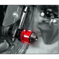 thumbnail image 4 of CNC Moto avant Fourche Cadre Cadre Curseur Crash Roue Garde-Fou Protecteur Rouge, 4 of 8