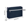 thumbnail image 2 of Eoozwa Large Capacity Travel Toiletry Bag, Waterproof Makeup Organizer Portable Toiletry Bag for Travel Bathroom Gym, Sturdy Handle, 2 of 5