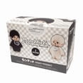 thumbnail image 2 of Set 2 Monchhichi Flocked Black & White Sekiguchi, 2 of 4
