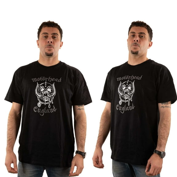 Motorhead Unisex T-Shirt England (Diamante) (Small)