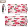 thumbnail image 3 of Coolnut Beach Towels Watercolor Fruit Strawberry Camping Towels Sand Free Beach Towel, 30"x60" Large Beach Towels Quick Dry Bath Travel Towels Pool Yoga Beach Mat for Men Women, 3 of 6