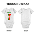 thumbnail image 5 of Portugal Map Flag Baby Romper (White, 3-6 Months), 5 of 5