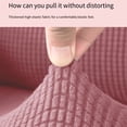 thumbnail image 4 of relayinert Polyester Stretch Chair Slipcover Excellent Elasticity Full Protection Stretch Chair Sofa Slipcover khaki, 4 of 6
