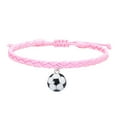 thumbnail image 1 of Pulseras de Fútbol Charm Favors Fútbol Negro Rojo Blanco Marrón Pulseras de Fútbol Cuentas Ajustable Inspirational for Teens Adults Sport Birthday Football Favors For, 1 of 2
