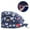 Navy, variant on ZSQDM Fashion Printed Button Work Hat Casual Unisex Scrub Cap Women beanie beach Hat Baseball Caps Shower Caps for Women Reusable Waterproof