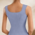thumbnail image 5 of Tank Tops With Built in Bras Camisole Summer Clothes 2026 Trendy Fashion Clothing Sleeveless Basic Womens Blouse Blue, 5 of 9