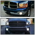 thumbnail image 2 of Spec-D Tuning Clear Driving Fog Lights + Bulbs + Switch Compatible with 2002-2008 Dodge Ram 1500 2500 3500, 2004-2006 Dodge Durango, L+R Pair Assembly, 2 of 7