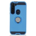thumbnail image 2 of Motorola Moto G Stylus Phone Case with Ring Holder Kickstand, 360° Rotatable Ring Stand Fit Magnetic Car Mount Dual Layer TPU Hybrid Rugged Protective Cover BLUE for MOTOROLA Moto g stylus (XT2043), 2 of 4