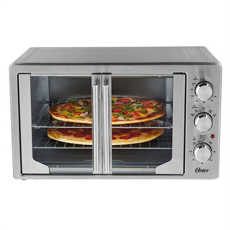 Oster Countertop and Toaster Oven w/ French Door, Turbo Convection, Digital  Controls, Extra Large Capacity 