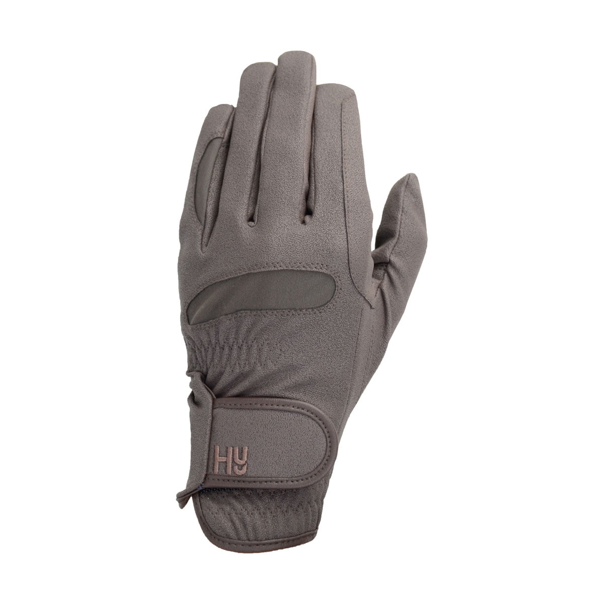 Hy5 thinsulate ® leather winter riding gloves riding black/beige 