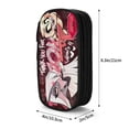 thumbnail image 5 of Hazbin Hotel Big Capacity Pencil Case, Aesthetic Pen Pouch Storage Bag, Office Supplies Organizer, Pen Cases Pencil Bag with Multiple Compartments, 5 of 7