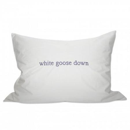 White Goose Down Pillow 650 Fill Power - Queen 20 x