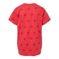 thumbnail image 2 of Code Five B04538706 Youth Star Print T-Shirt, Red Star - Extra Large, 2 of 2