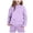 35Purple289, variant on WERYOUNG Girls Hoodies Long Sleeve Solid Color Hooded Sweatshirts Loose Fit Casual Pullover Hoodies With Pocket For Kids Trendy Tops 2-3 Years