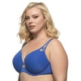 thumbnail image 2 of Paramour by Felina | Amaranth Plush T-Shirt Bra w/ Sheer Details (44DD), 2 of 3