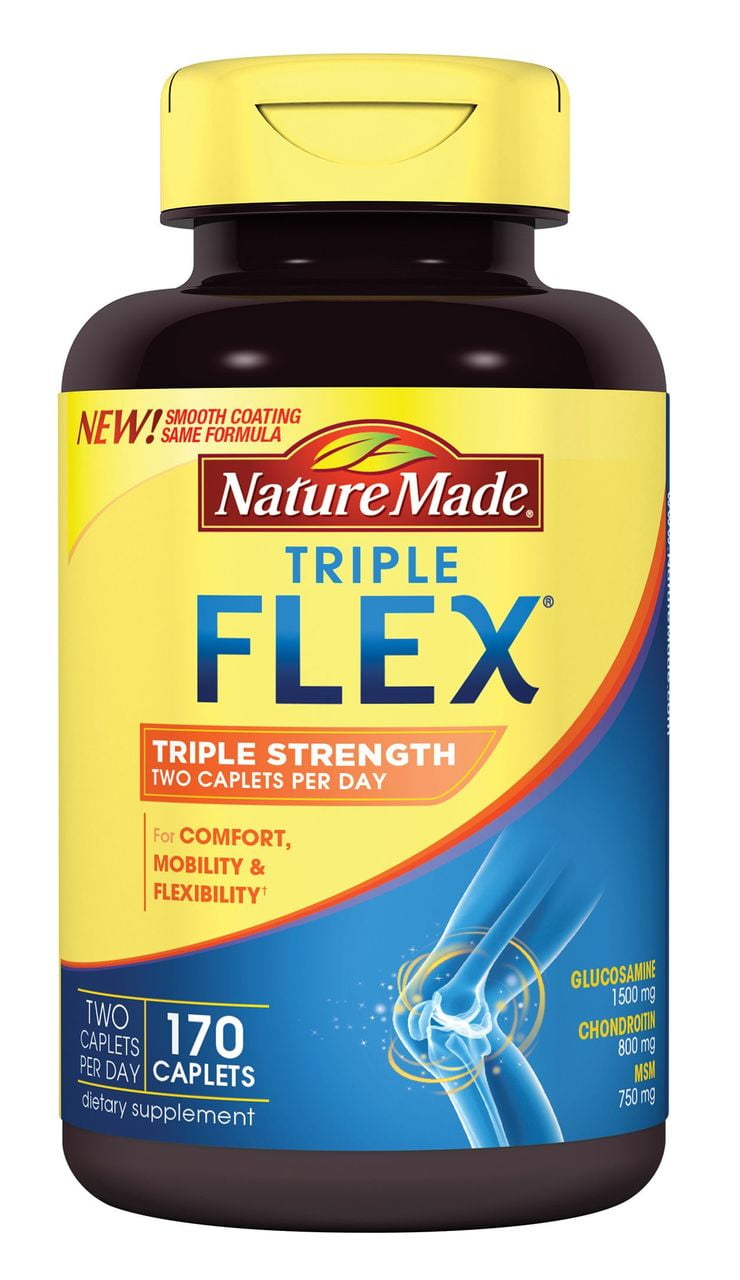 Product of Nature Made Triple Flex Triple Strength, 170 ct. Walmart