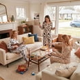 thumbnail image 6 of Loritta Secret 2 Pieces Womens Pajamas Sets Comfy Printed Loungewear Sets Woman with Pockets,S-2XL, 6 of 7
