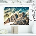 thumbnail image 1 of High Peaks of Dolomites - Landscape Photo Canvas Art Print, 1 of 3