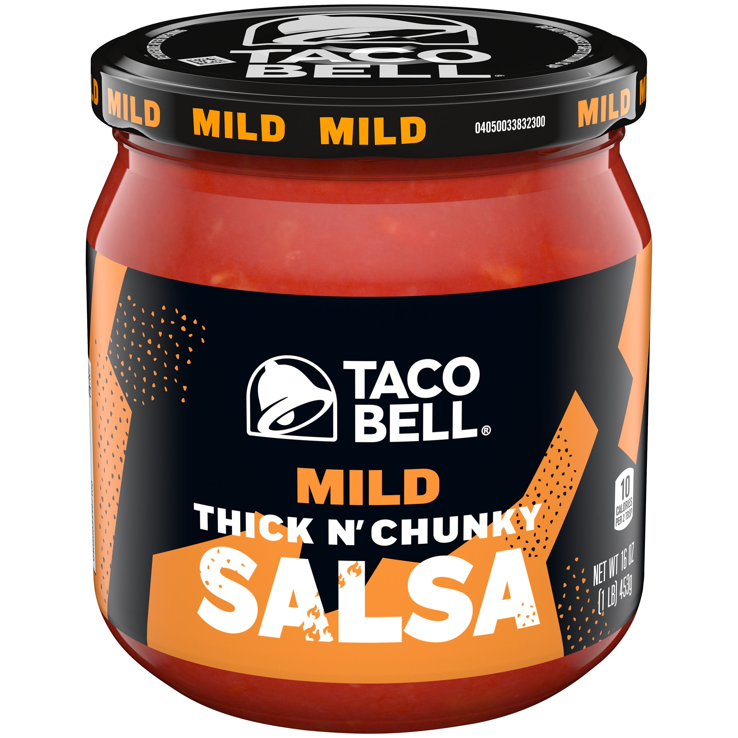 Taco Bell Mild Thick N' Chunky Salsa, 16 oz Jar
