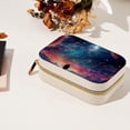 thumbnail image 7 of Galactic Space Velvet Portable Jewelry Organizer Box with Removable Compartment - Gift and Jewelry Display, 7 of 7