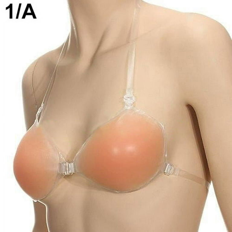 Yesbay Invisible Strap Breast Enhancer Self Adhesive Silicone Push Bra Size  A B C D Up 1 