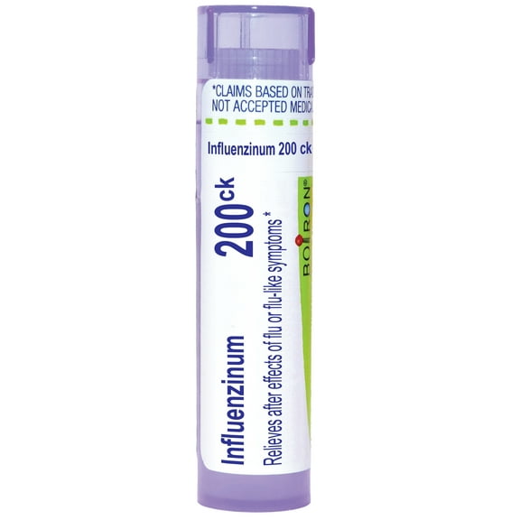 Boiron Influenzinum 200CK, Homeopathic Medicine for After Effects Of Flu Or Flu-Like Symptoms, 80 Pellets