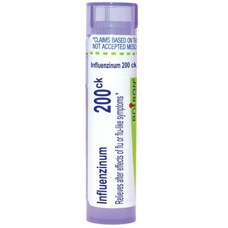 Boiron Influenzinum 200CK, Homeopathic Medicine for After Effects Of Flu Or Flu-Like Symptoms, 80 Pellets