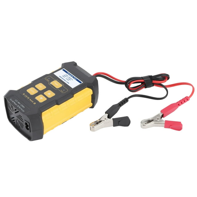 FLAMEEN Car Battery Tester,12V Car Battery Analyzer,Car Battery Tester Charger Maintainer Automotive Load Analyzer Cranking Charging System Test Tool