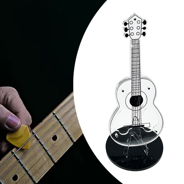 Soporte Para Púas De Guitarra, Contenedor De Almacenamiento De Púas Para Coleccionar Amantes De La Música