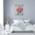 thumbnail image 6 of Vintage Rose Bathroom Wall Art Rustic Country Floral Pictures Wall Decor Farmhouse Botanical Roses Bathroom Canvas Print Painting Framed Home Artwork For Bathroom Bedroom Kitchen Office 12"x16", 6 of 6