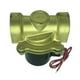 thumbnail image 1 of Válvula de proceso solenoide eléctrica de latón de 1'', 24 V CC/220 V AC220V, 1 of 9