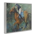 thumbnail image 2 of Stupell Industries Cottage Polo Rider in Dynamic Motion Gray Framed Giclee Art, 14 x 11, by Jadei Graphics, 2 of 8