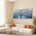 thumbnail image 4 of Large White Trees of Life Canvas Wall Art, Creative Trees Decor Painting Canvas Print for Living Room, Bedroom, Office Decorations, Gifts for Men, 4 of 7