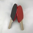 thumbnail image 4 of Homoyoyo Poplar and Rubber Table Tennis Racket Set Red Color for Professional and Beginners, 4 of 6