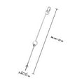 thumbnail image 2 of unbranded Alimentador Suspendido Para Pollos Y Loros Con Estructura Duradera De Inoxidable, 2 of 8