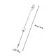 thumbnail image 2 of unbranded Alimentador Suspendido Para Pollos Y Loros Con Estructura Duradera De Inoxidable, 2 of 8