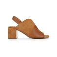 thumbnail image 2 of Gentle Souls by Kenneth Cole Womens Charlene Hooded Leather Heel Sandals, 2 of 3