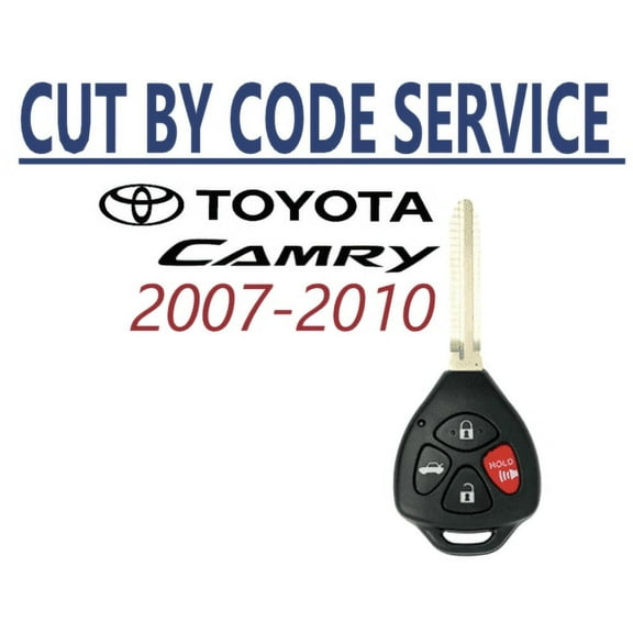 CUT BY CODE   Toyota Camry 2007-2010 Remote Key Fob HYQ12BBY 44D VLS