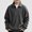 Dark Gray, variant on HAOTAGS Boys Sweatshirts Warm Waffle Knit Half Zip Lapel Casual Long Sleeve Pullover Tops Light Blue Size 7