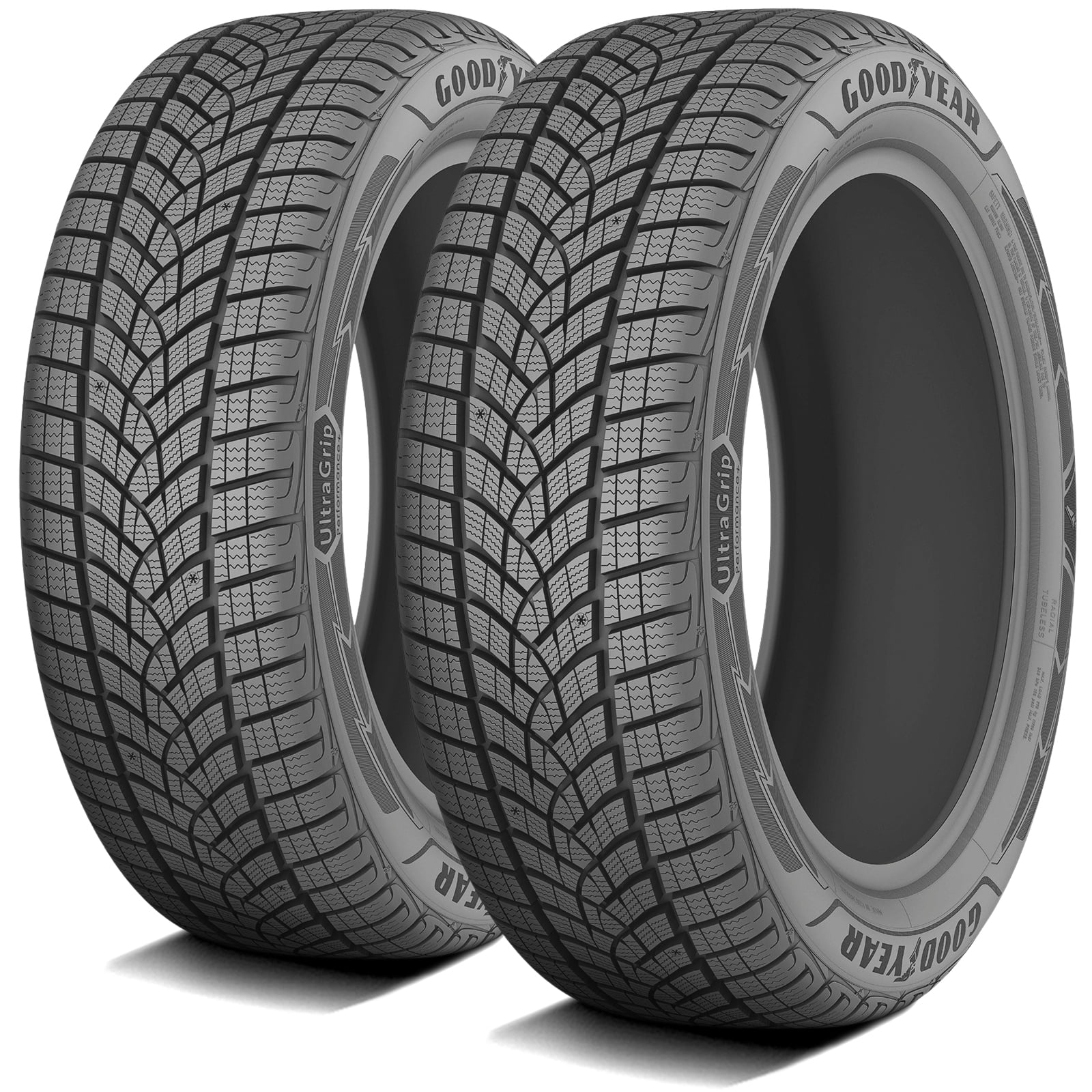 One Tire Goodyear Ultra Grip 2020 225/55R19 Ford 2013-16 + Mazda Touring, Titanium Plug-In Performance Winter CX-5 Escape 99V Grand Studless Fits: Hybrid SUV