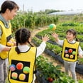 thumbnail image 7 of Gytml Sticky Ball Vest Game Kit, Interactive Catch Vest With 5 Soft Balls, Outdoor Toss And Catch Set For Family Fun Group Activities Yellow-51X37cm, 7 of 7