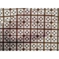 thumbnail image 4 of oneOone Cotton Poplin Fabric Check Ikat Print Fabric BTY 56 Inch Wide, 4 of 4