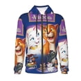 thumbnail image 7 of The Aristocats Kids Zip-Up Hoodie 3d Print Hooded Sweatshirt With Packet For Boys Girls, 7 of 7