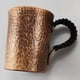 thumbnail image 3 of de Café Vintage de Cobre Puro, Vaso con Grabado de Textura de Martillo y Asa Tejida, Jarra de Cerveza de 450 Ml, Vajilla para Té., 3 of 5