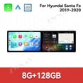 thumbnail image 3 of ZWNAV Dual 10.1 inch Screen Car Radio for Hyundai Santa Fe 2019-2020 Android 15 Multimedia Player GPS Navigation Auto DSP Stereo Host, 3 of 13