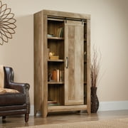 Sauder Adept Storage Cabinet, Craftsman Oak Finish