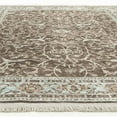 thumbnail image 4 of Alfa Rich 4x6 Area Rugs, Ultra-Thin Oriental Aqua Green Black Rug, Non-Slip Machine Washable, Easy Clean, Pet Friendly Rugs, 4 of 6